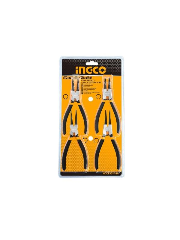 PENSEİNGCO012.09.1562İNGCO HCCPS01180 SEGMAN PENSESİ 4 LÜ SET 180 MMİNGCO HCCPS01180 SEGMAN PENSESİ 4 LÜ SET 180 MM