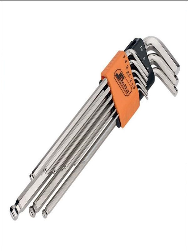 ALLEN & LOKMA ANAHTARLARRETTA012.09.1195RETTA ALLEN TAKIMI TOPBAŞLI UZUN 9 PARÇA RAT5009RETTA ALLEN TAKIMI TOPBAŞLI UZUN 9 PARÇA RAT5009