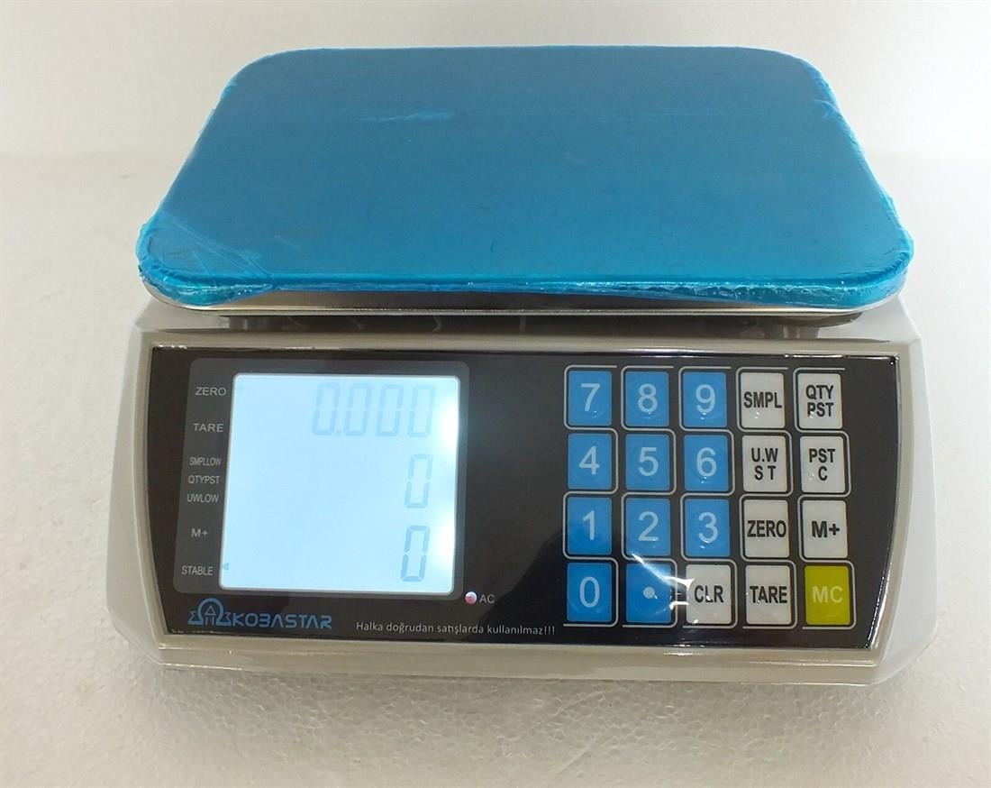 SU TERAZİSİKOBASTAR012.12.0022KOBASTAR ACS-H7 15 KG TARTIM TERAZİSİKOBASTAR ACS-H7 15 KG TARTIM TERAZİSİ