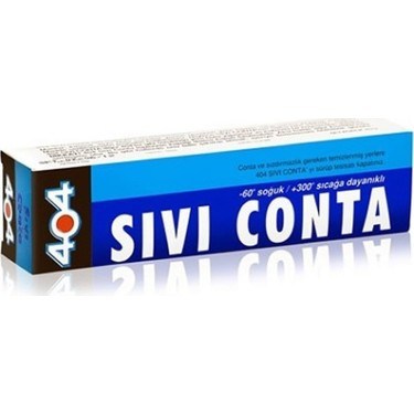 HIRDAVAT404012.25.0048404 Sıvı Conta Beyaz 80 gr404 Sıvı Conta Beyaz 80 gr