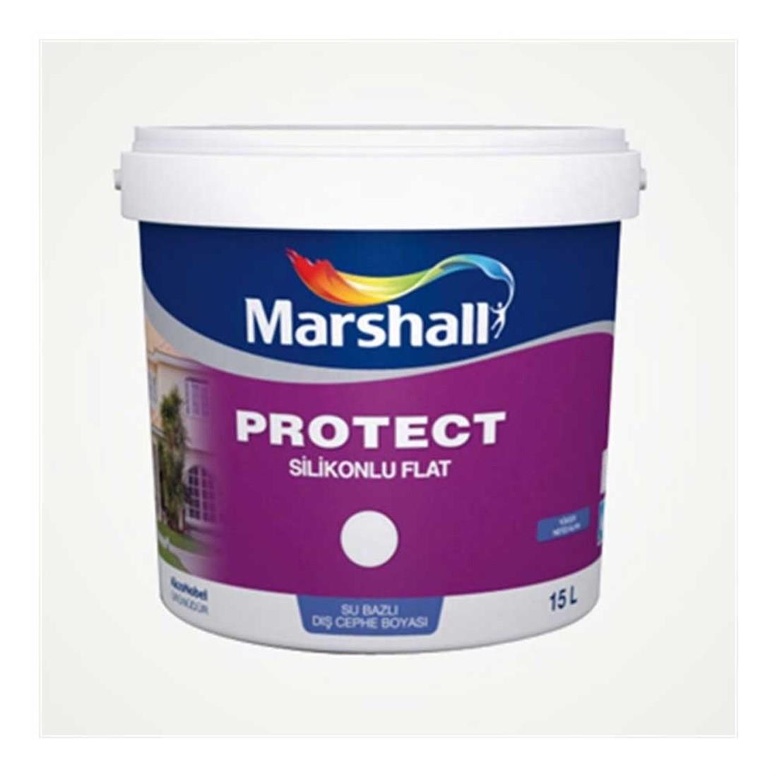 DIŞ CEPHE BOYALARIMarshall013.02.0026PROTECT SİLİKONLU FLAT BW BAZ DIŞ CEPHE BOYASI 7,5 LTPROTECT SİLİKONLU FLAT BW BAZ DIŞ CEPHE BOYASI 7,5 LT