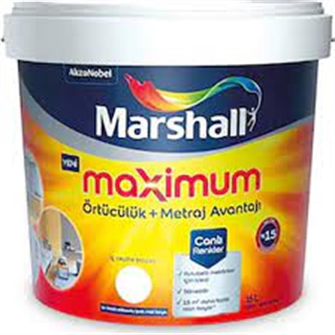 İÇ CEPHE BOYALARIMarshall013.03.0070MAXİMUM SİLİKONLU İPEK MAT BW BAZ İÇ CEPHE BOYASI 7,5 LTMAXİMUM SİLİKONLU İPEK MAT BW BAZ İÇ CEPHE BOYASI 7,5 LT