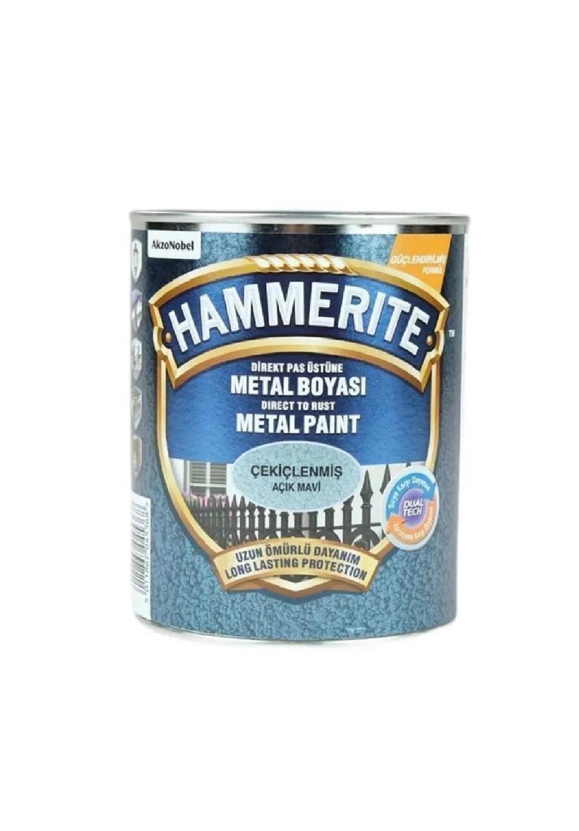 METAL VE AHŞAP BOYALARIMarshall013.05.0027MARSHALL HAMMERİTE METAL BOYASI ÇEKİÇLENMİŞ DESEN AÇIK MAVİ 0,75 LTMARSHALL HAMMERİTE METAL BOYASI ÇEKİÇLENMİŞ DESEN AÇIK MAVİ 0,75 LT