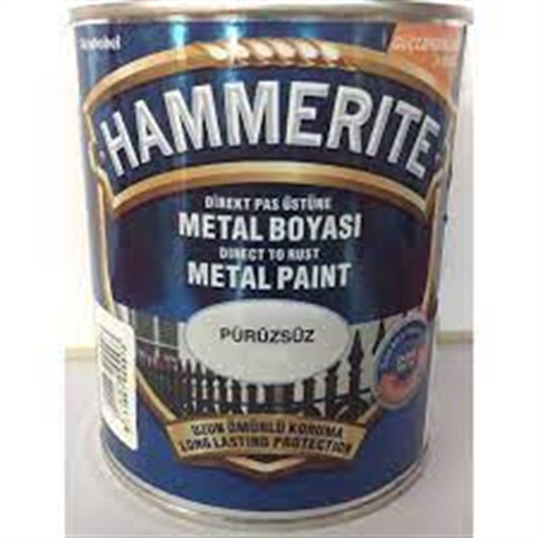 HAMMERİTE013.05.0004HAMMERİTE METAL BOYASI DÜZ BEYAZ 0,75 LTHAMMERİTE METAL BOYASI DÜZ BEYAZ 0,75 LT