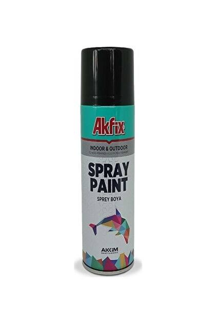 BOYAAkfix013.12.0167AKFİX SPREY BOYA PARLAK SİYAH RAL 9005 400 MLAKFİX SPREY BOYA PARLAK SİYAH RAL 9005 400 ML