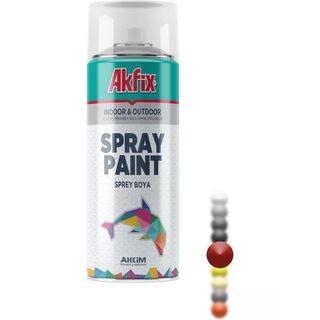 BOYAAkfix013.12.0171AKFİX SPREY BOYA PARLAK MAKİNA KIRMIZI RAL 3002 400 ML (300 GR)AKFİX SPREY BOYA PARLAK MAKİNA KIRMIZI RAL 3002 400 ML (300 GR)