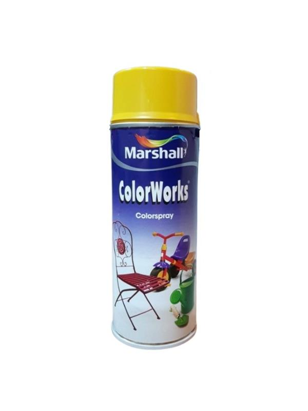 SPREY BOYALARMarshall013.12.0134MARSHALL COLORWORKS SPREY BOYA GÜNEŞ SARISI 400 MLMARSHALL COLORWORKS SPREY BOYA GÜNEŞ SARISI 400 ML