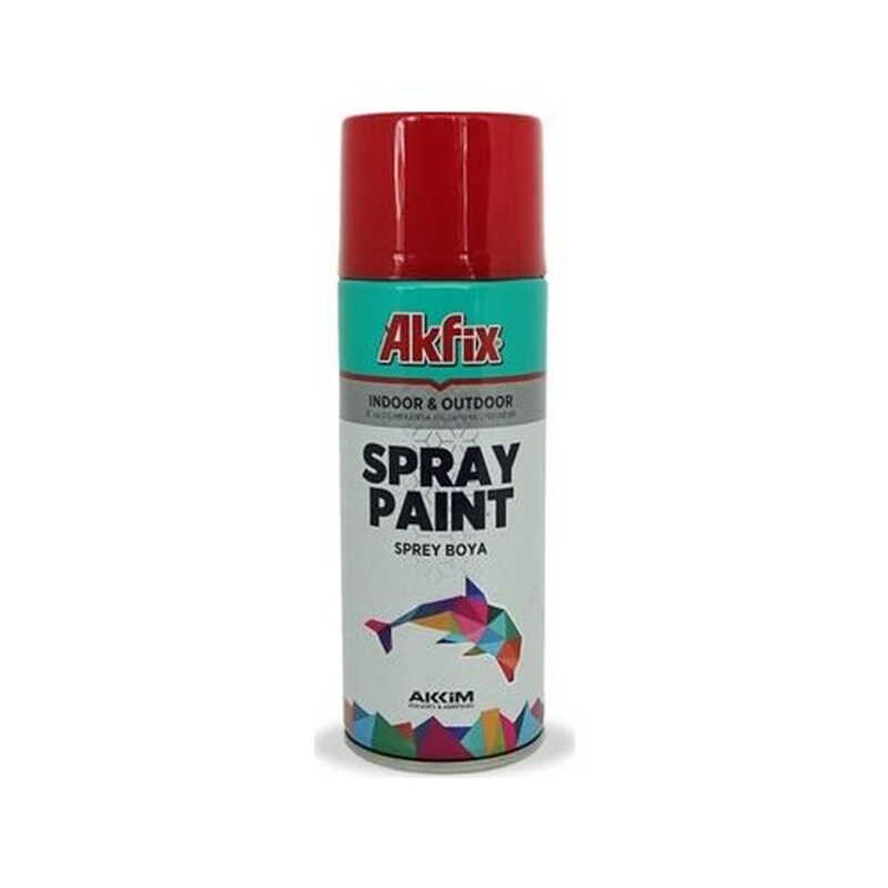 BOYAAkfix013.12.0001AKFİX SPREY BOYA PARLAK KIRMIZI RAL 3020 400 ML (300 GR)AKFİX SPREY BOYA PARLAK KIRMIZI RAL 3020 400 ML (300 GR)