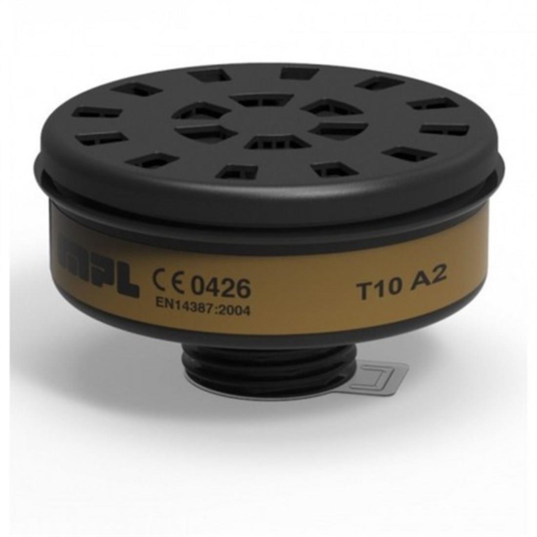 MASKELERMarkasız014.19.0025VİDALI GAZ FİLTRESİ T10 A2VİDALI GAZ FİLTRESİ T10 A2