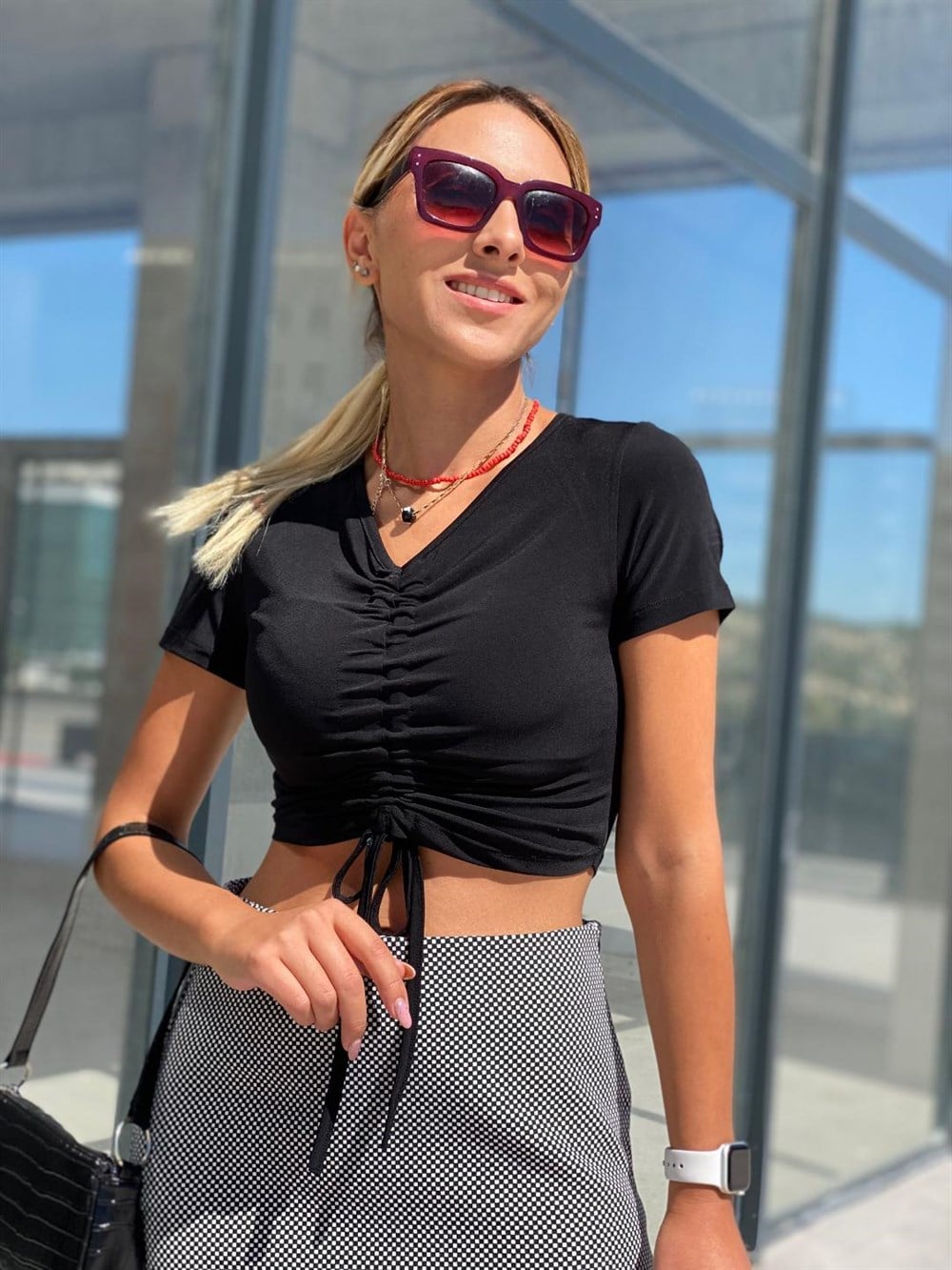 Büzgülü Bluz