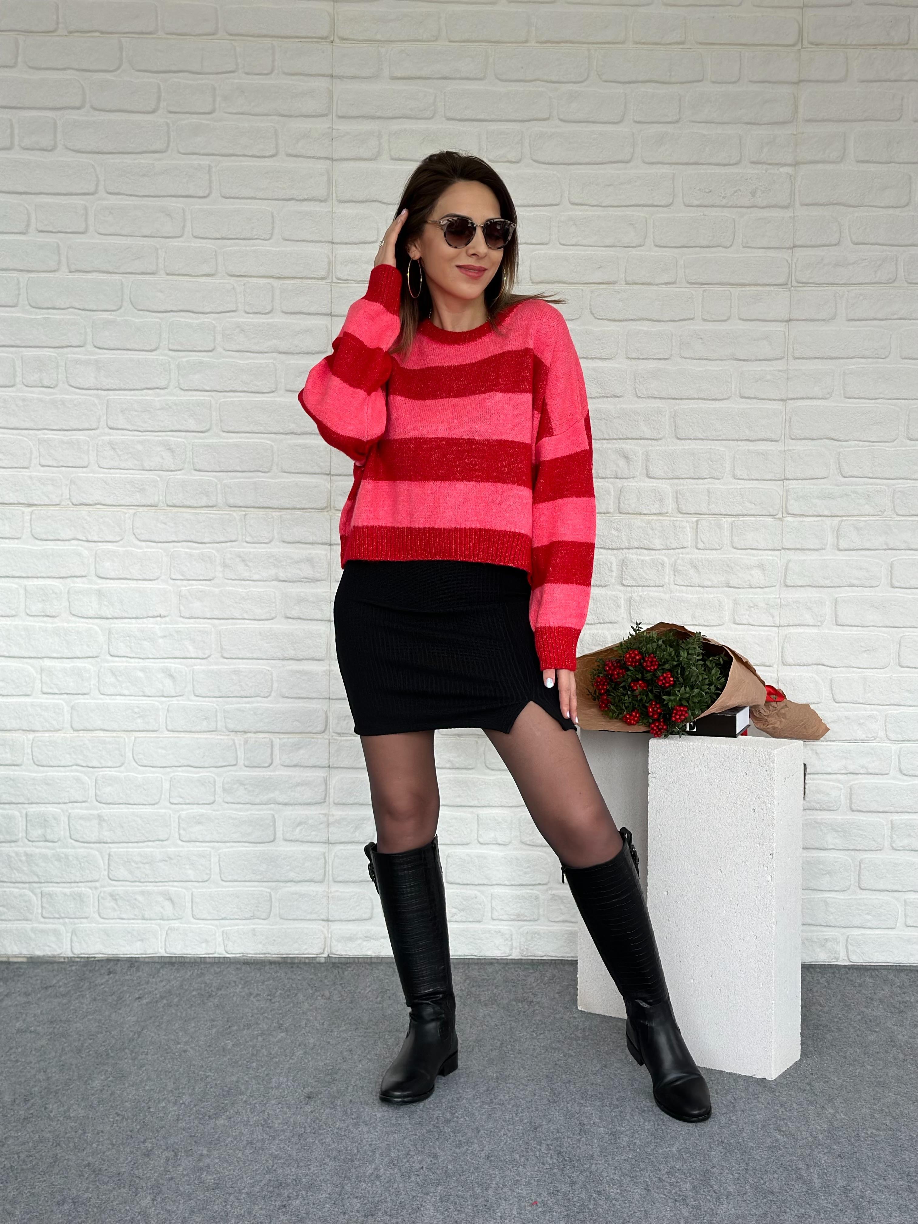 Çizgili Yumoş Triko