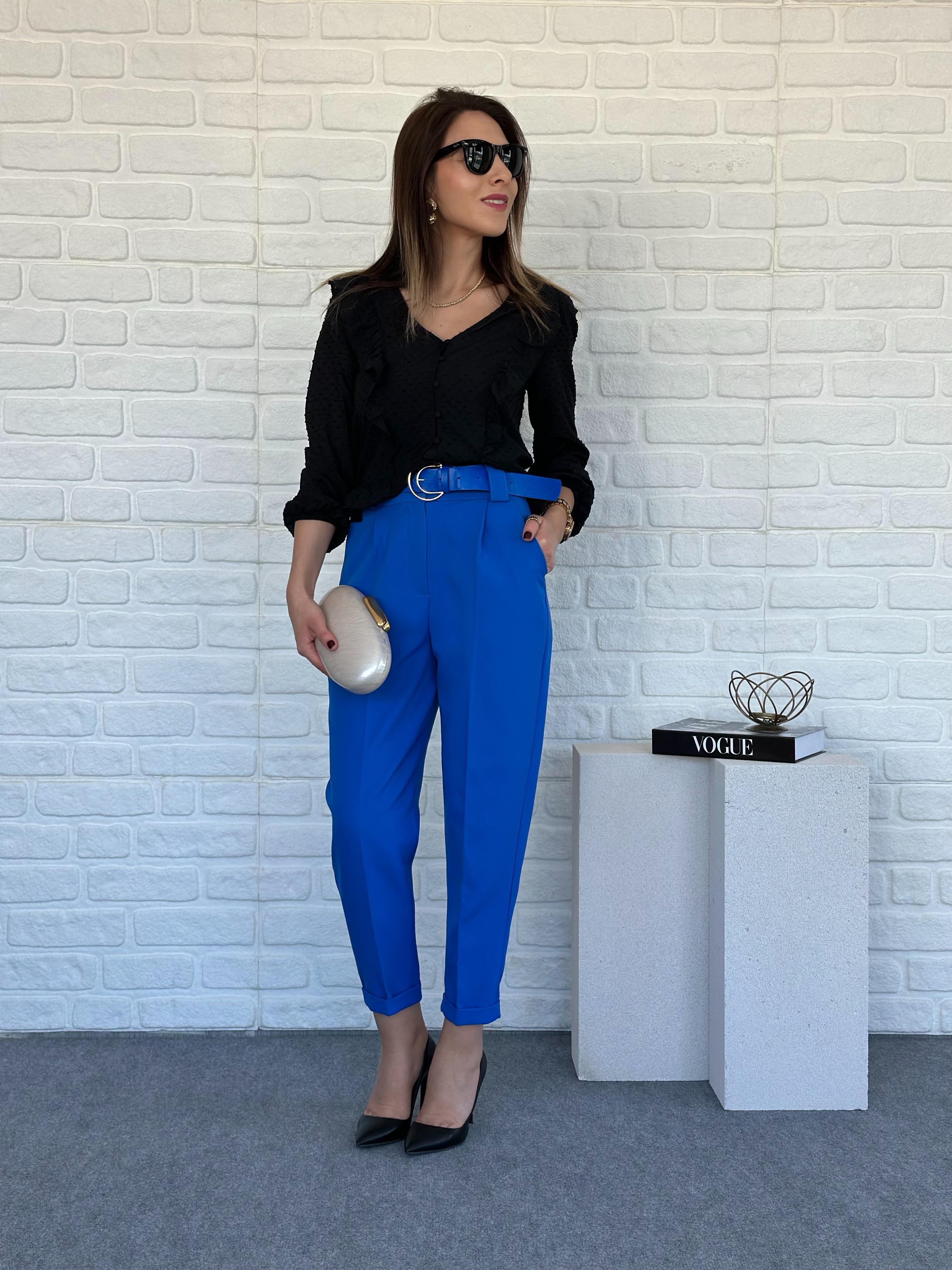 Duble Paça Havuç Pantolon