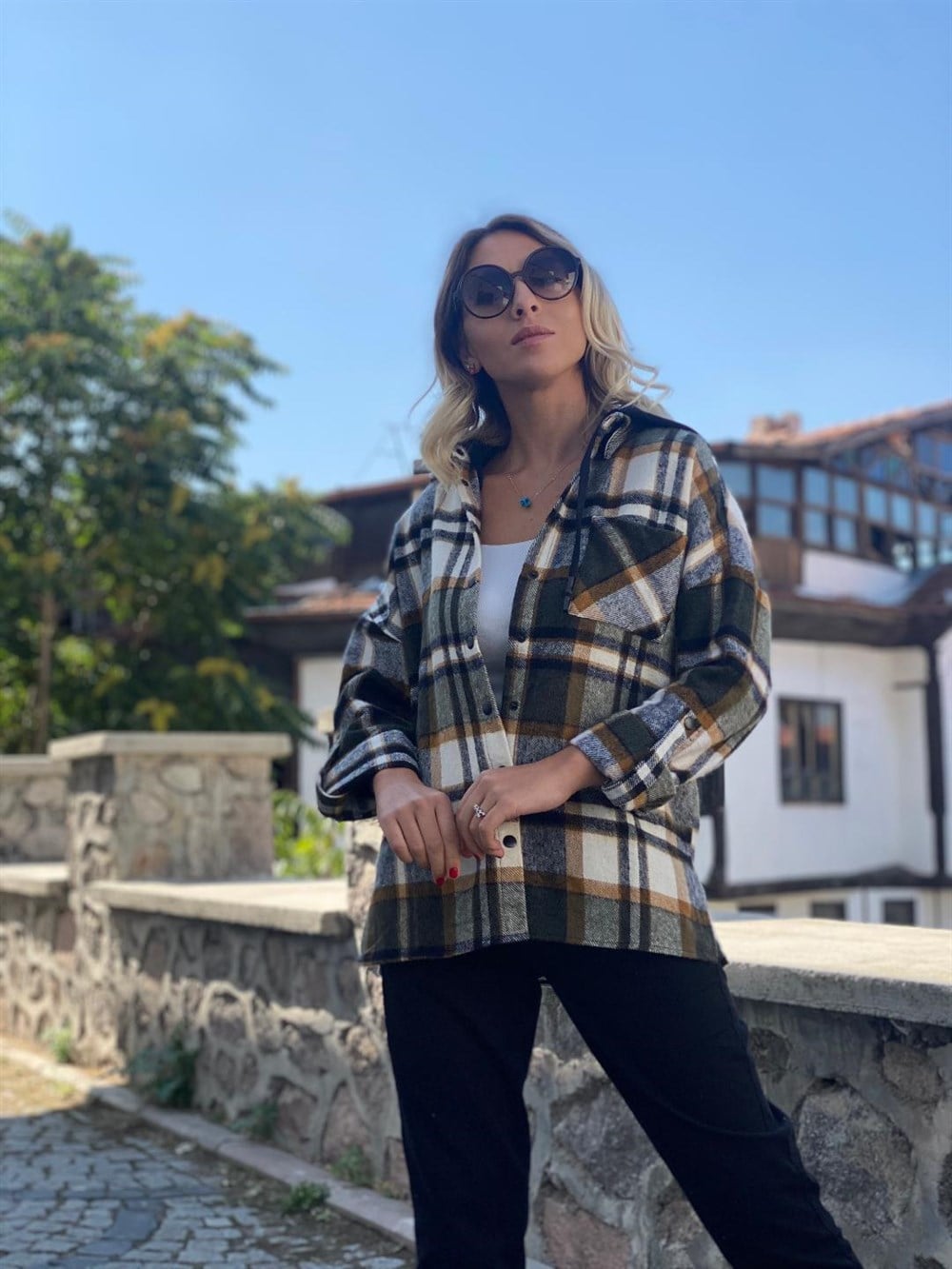 Kapüşonlu Oduncu Gömlek