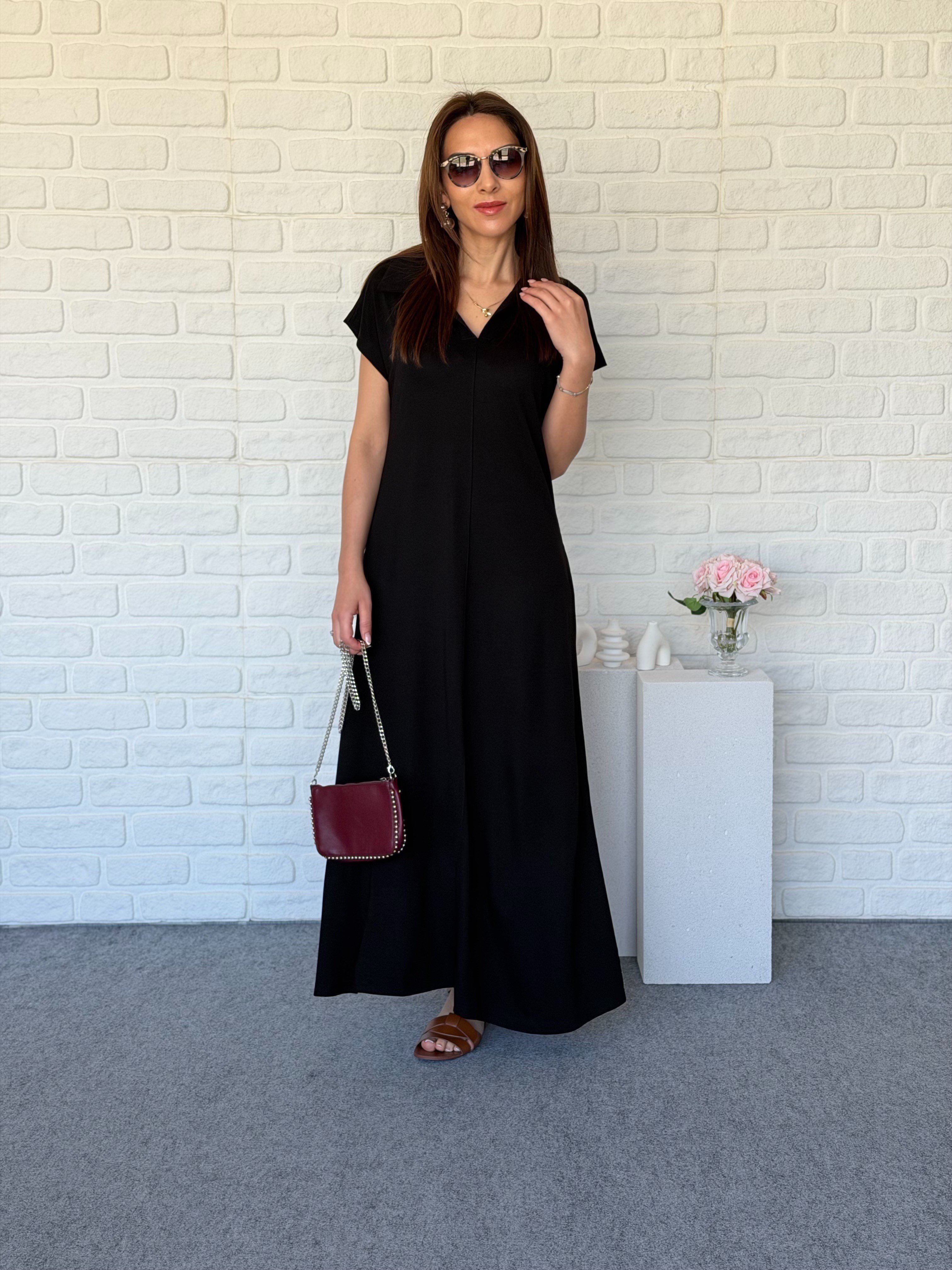 Maxi Boy Modal Elbise