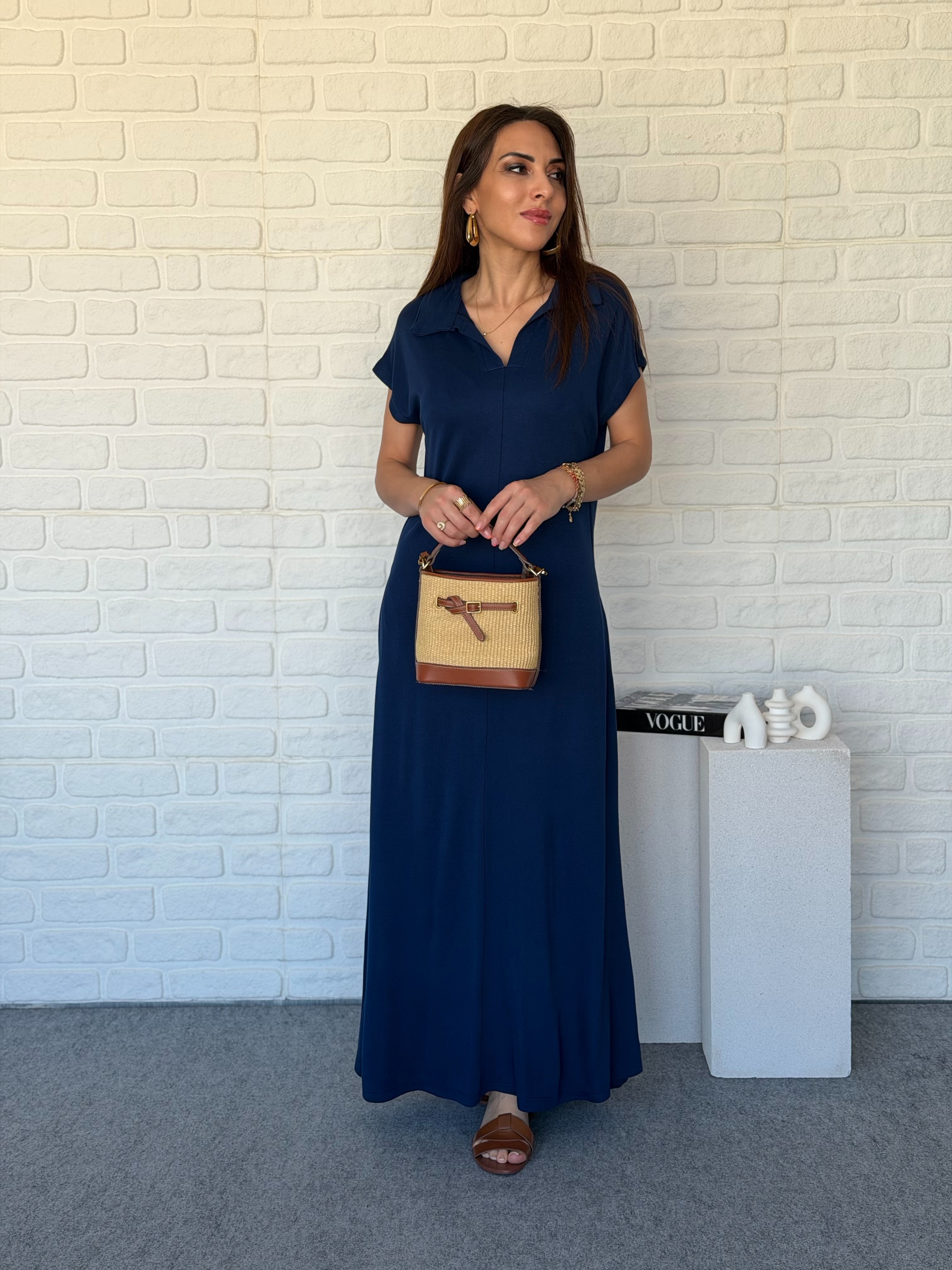 Maxi Boy Modal Elbise
