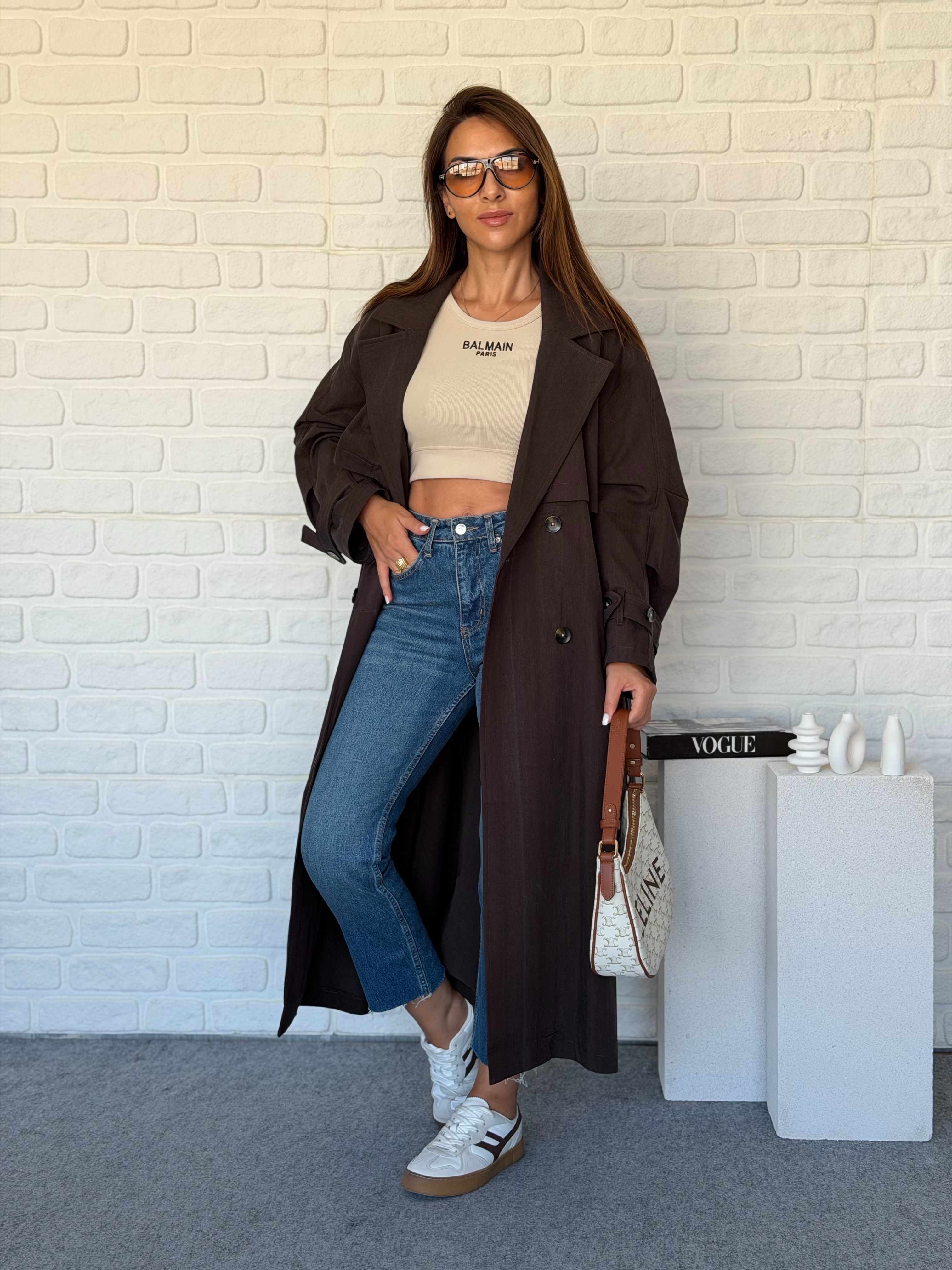 Premium Rüzgar Geçirmez Trench