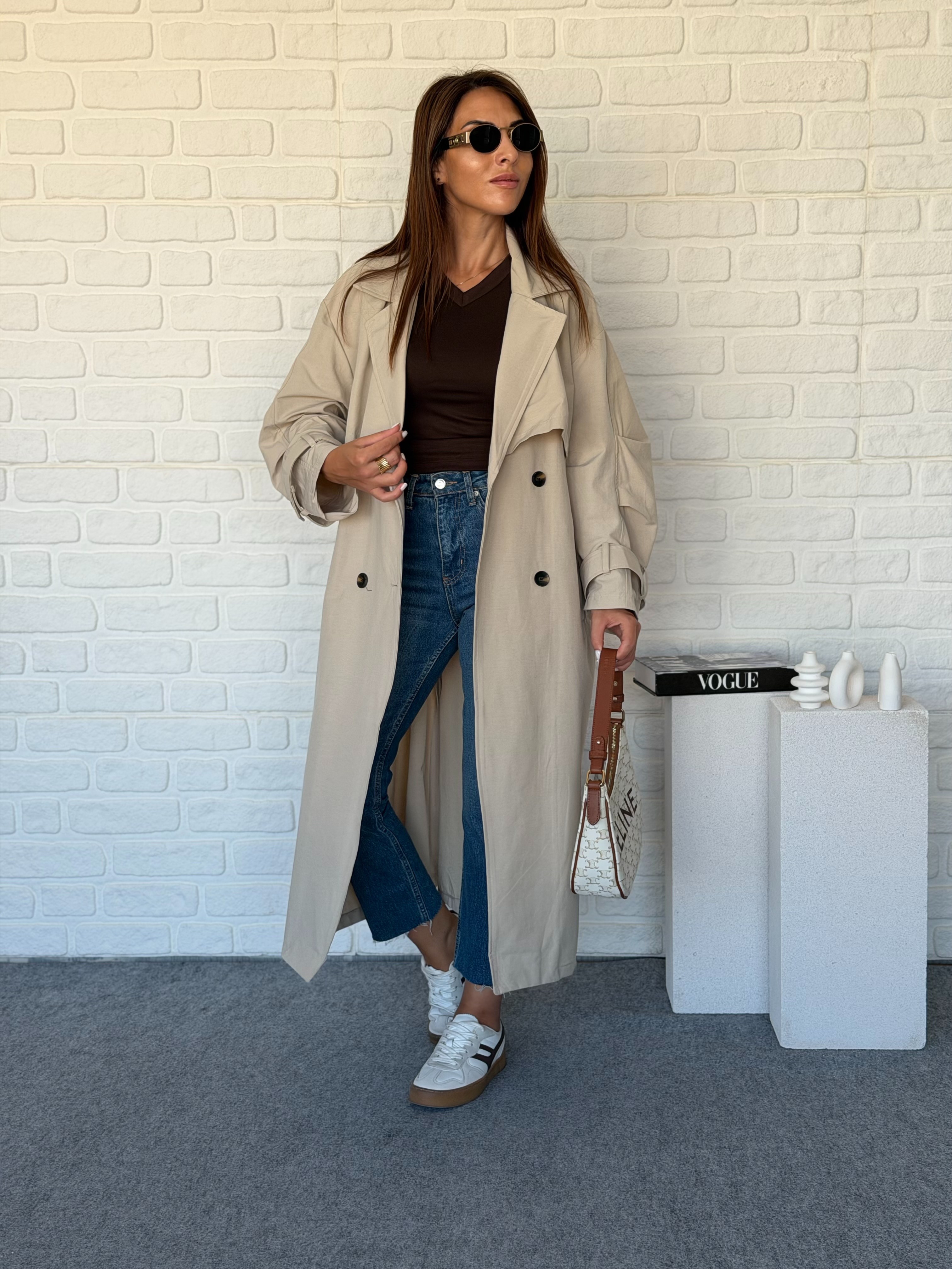 Premium Rüzgar Geçirmez Trench