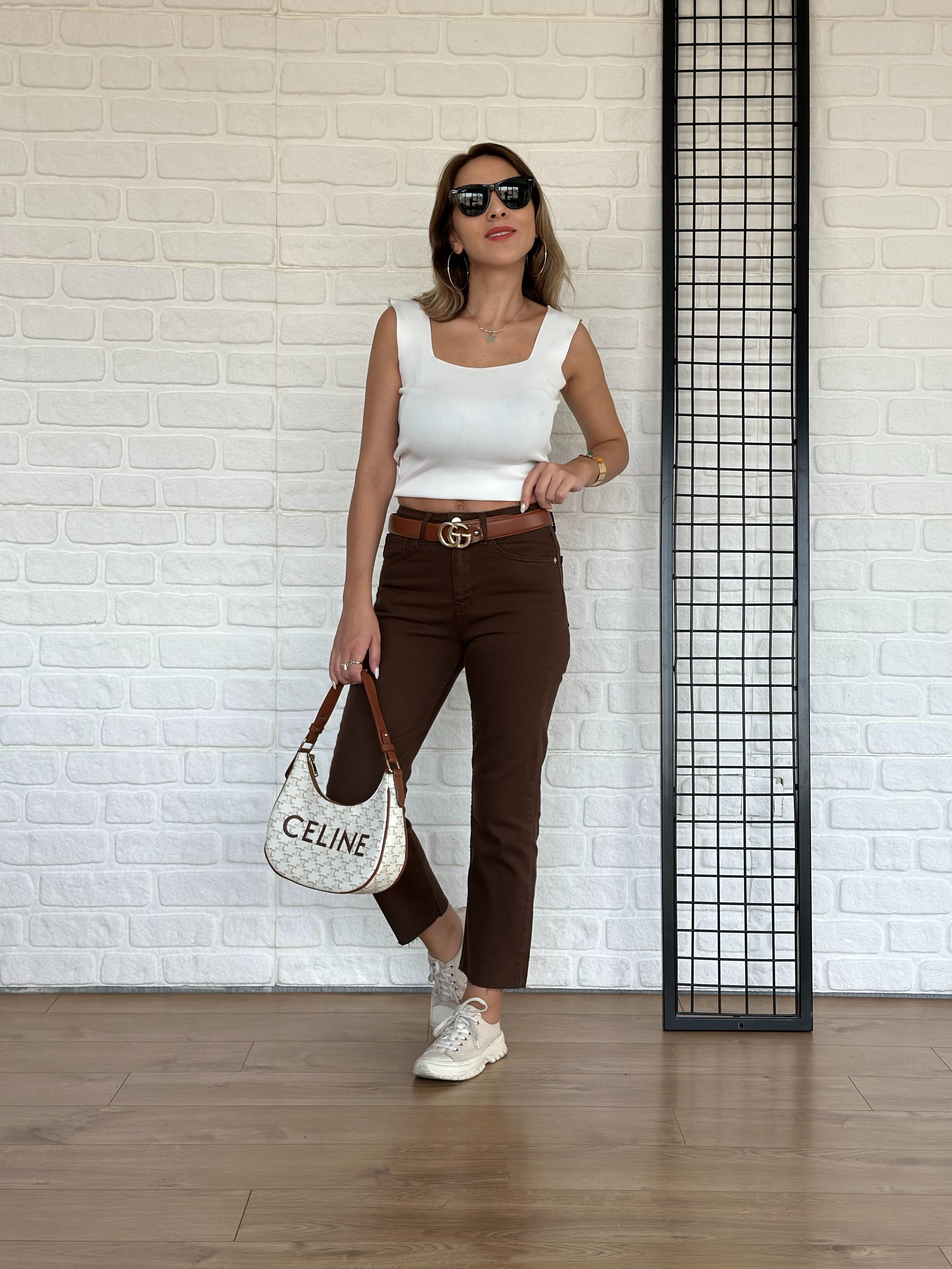 ZR Boyfit Jean Kahve