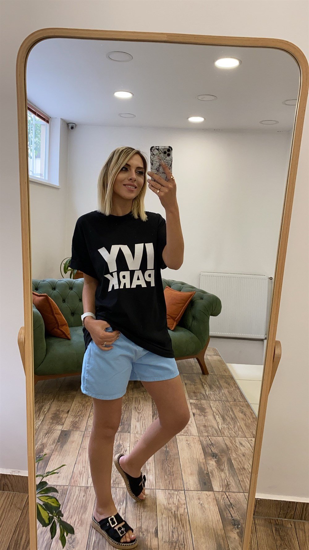 Orijinal Marka Siyah Tshirt