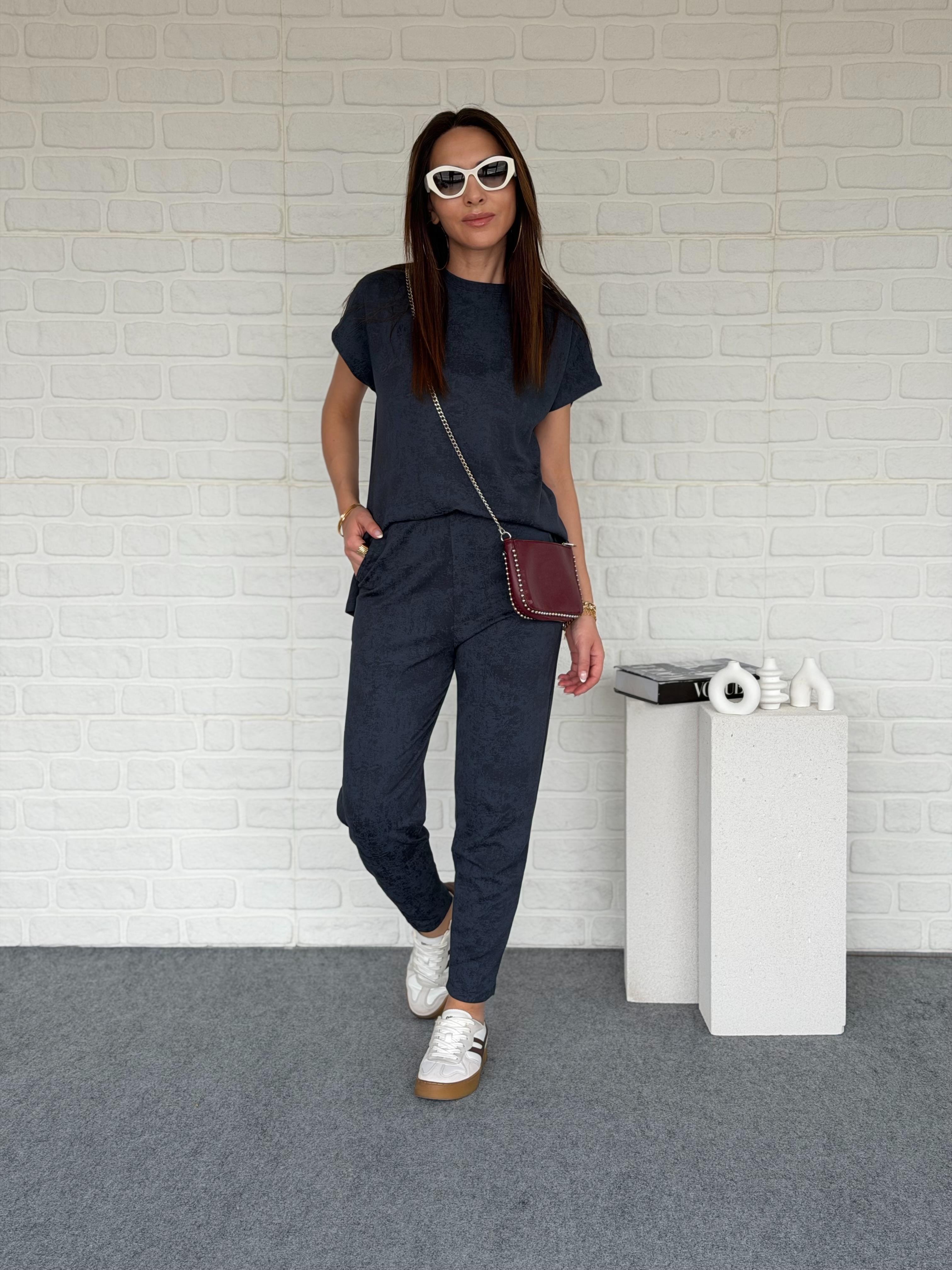 Yıkamalı Modal Takım Antrasit