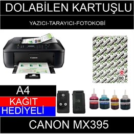 CANON MX395 DOLABİLEN KARTUŞLU