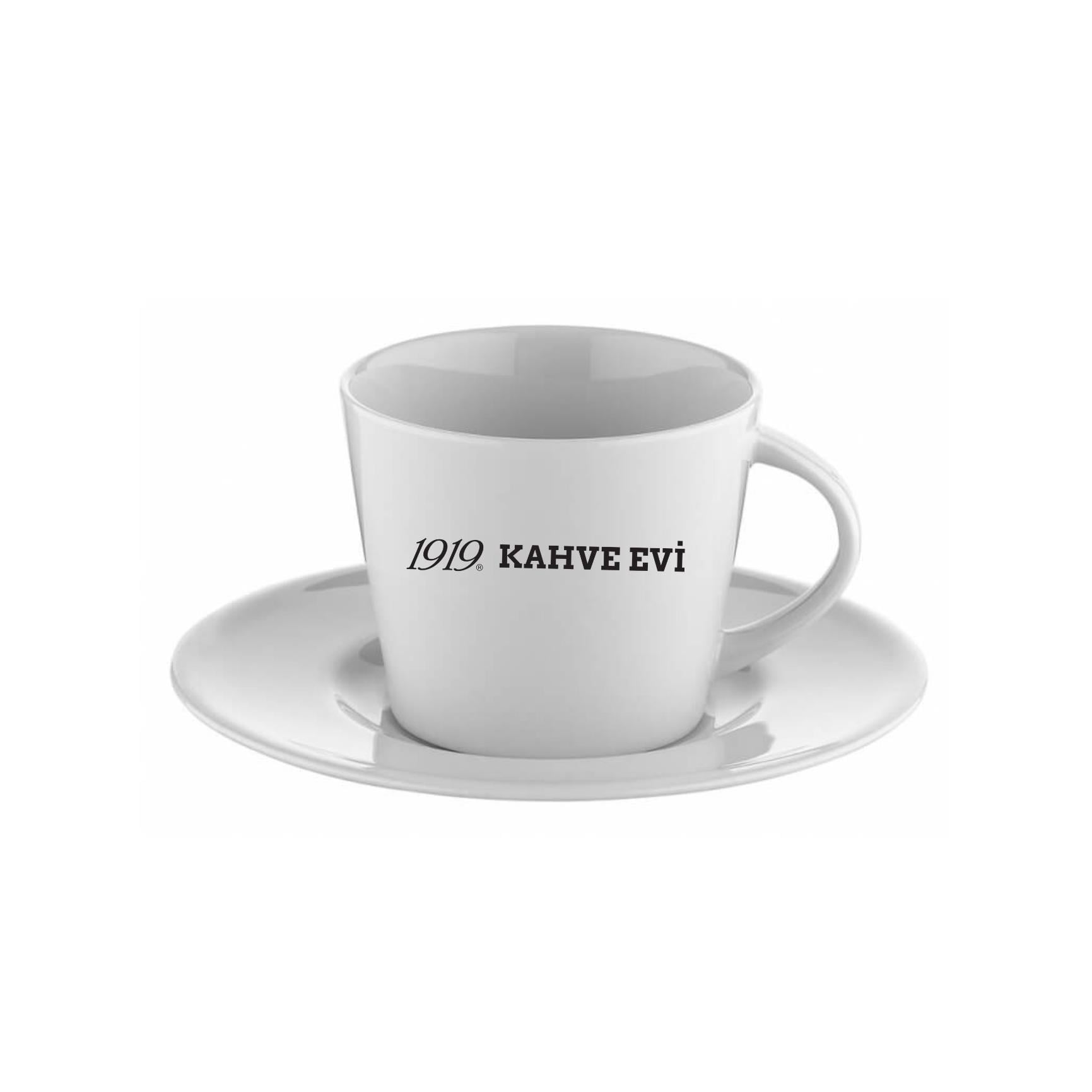 1919 KAHVE EVİ KPTL02KT00 TOLEDO TABAKLI KAHVE FINCANI (TÜRK KAHVESİ)