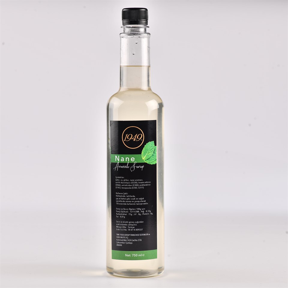 750 ML MINT MENTHE ŞURUP