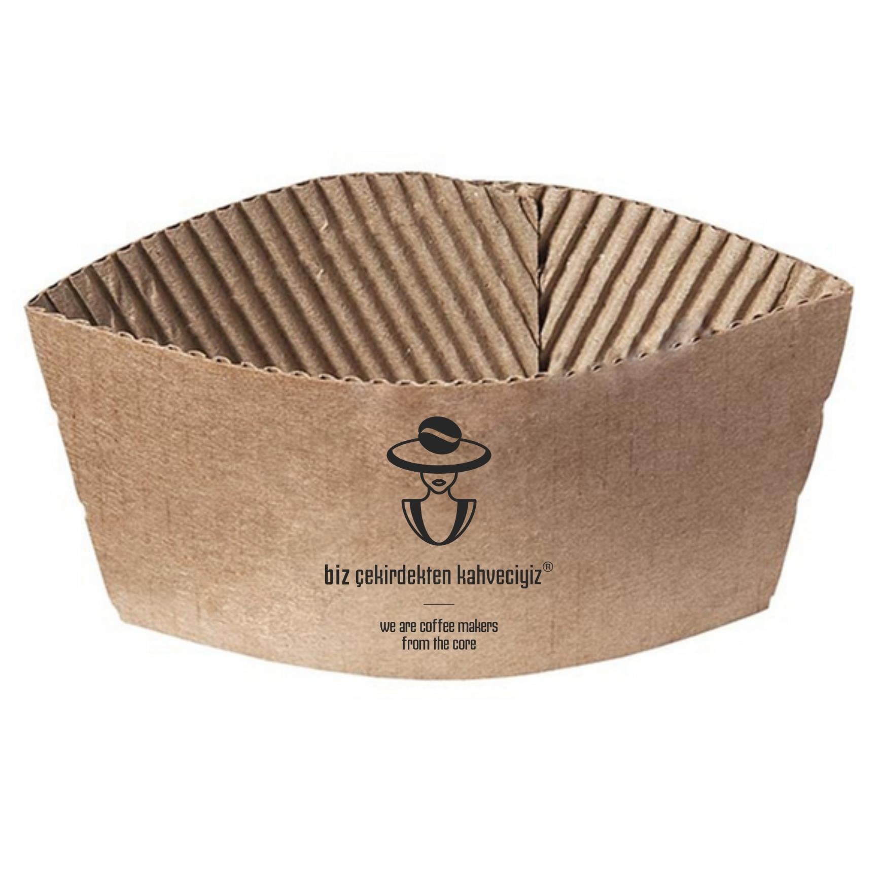 Kocatepe karton bardak tutacağı (sleeve)14-16 oz (1000 Adet)