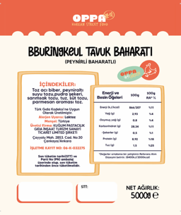 OPPA BBURINGKEUL TAVUK BAHARATI 10 KG