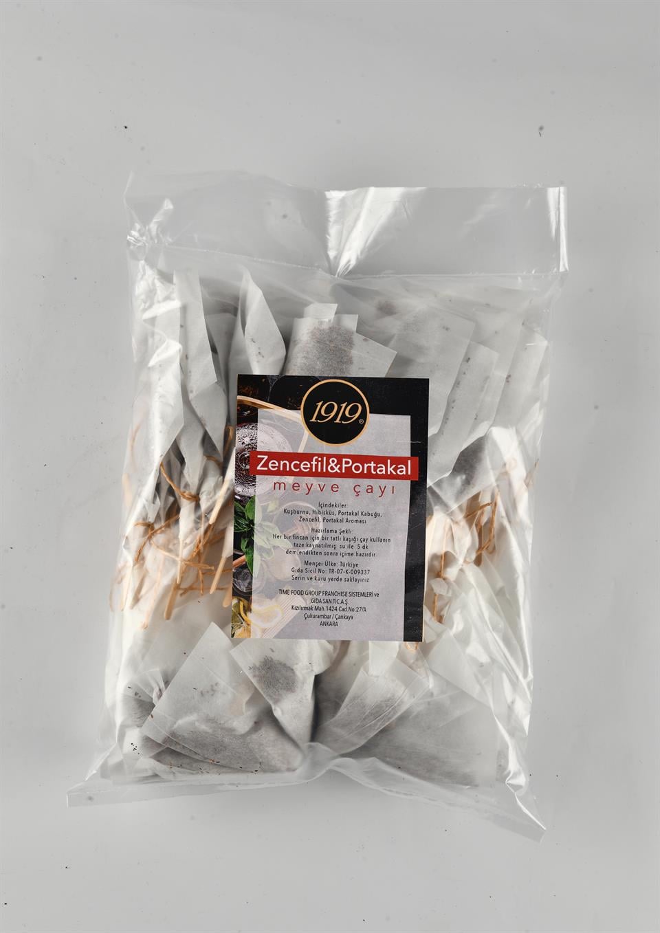 ZENCEFİL PORTAKAL (KIŞ ÇAYI) (50 Adet)