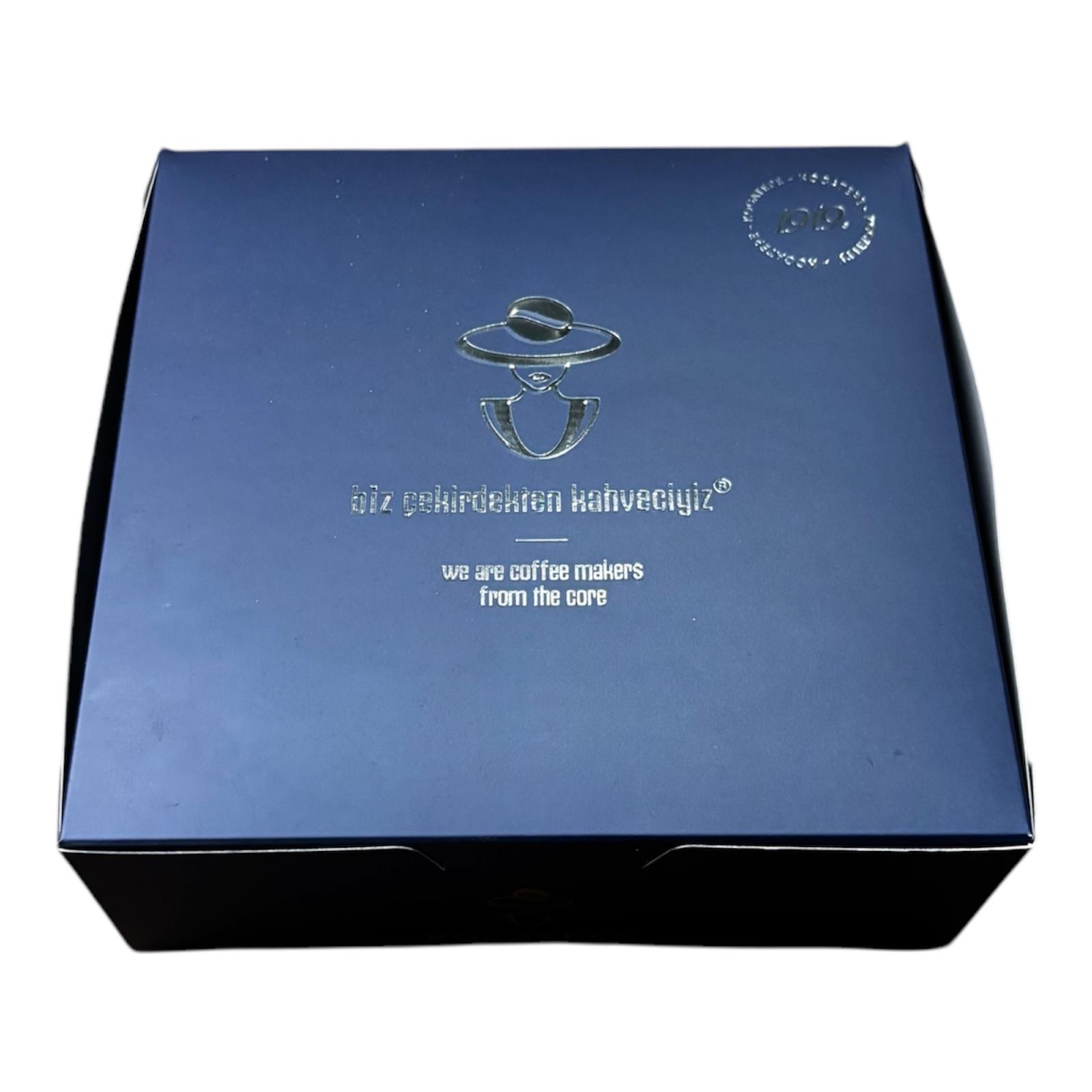 ISPANYOL CHEESECAKE KUTUSU + SEPERATÖR (100 ADET)