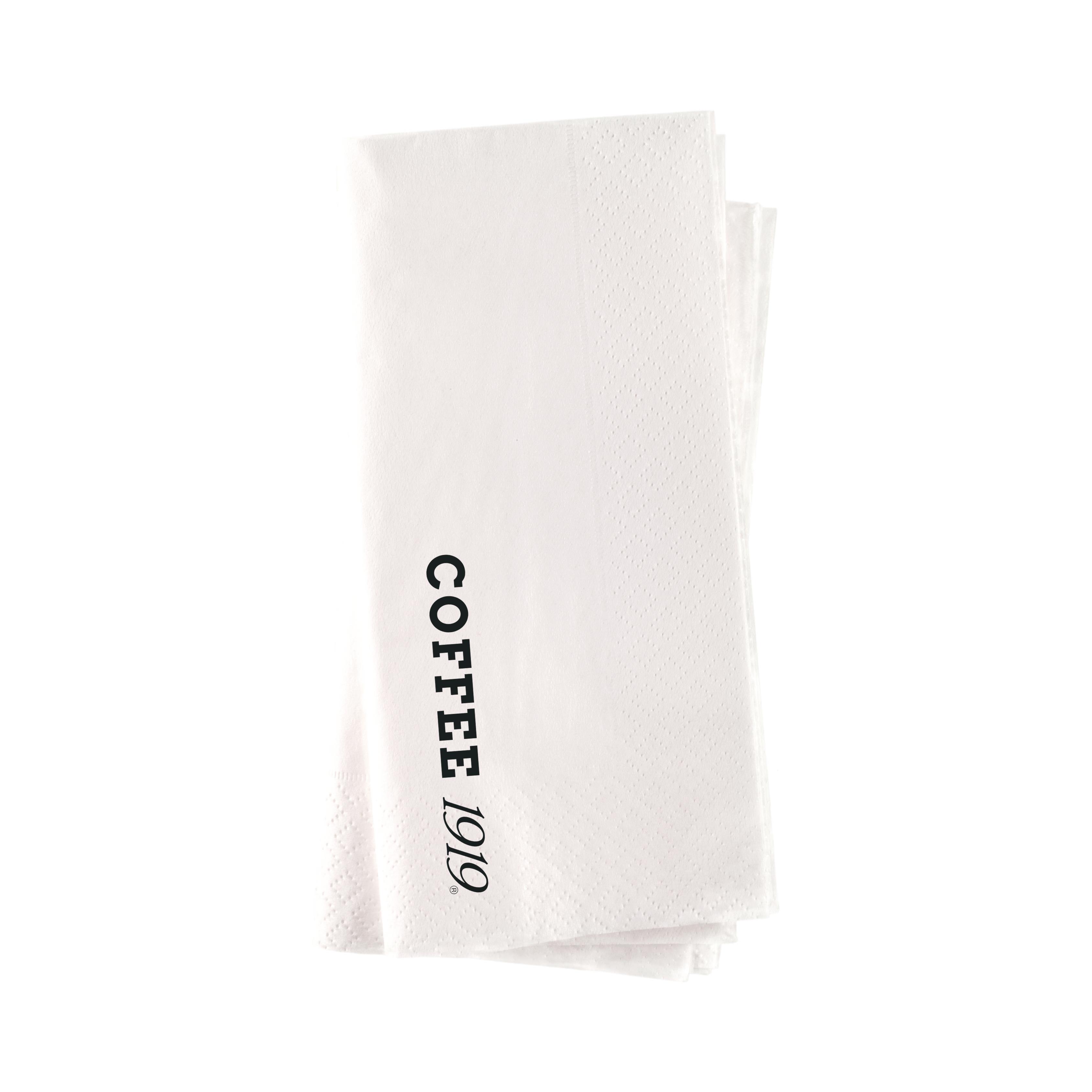 Kocatepe Baskılı Peçete 25*25 Çift Katlı (2400 Adet)-Coffee 1919