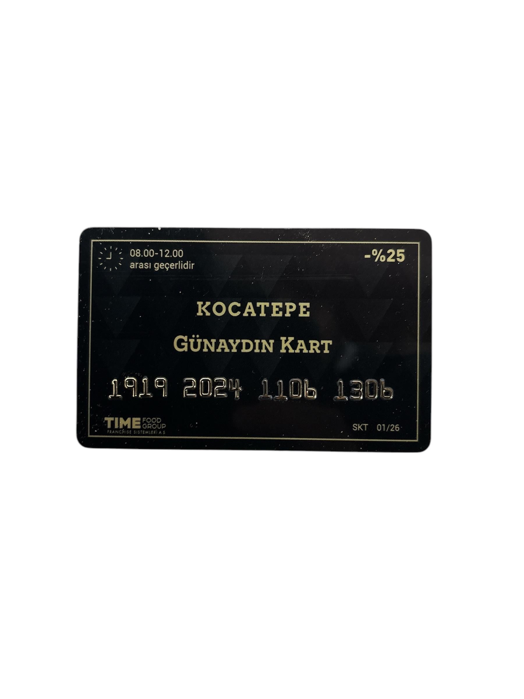 KOCATEPE GUNAYDIN KART