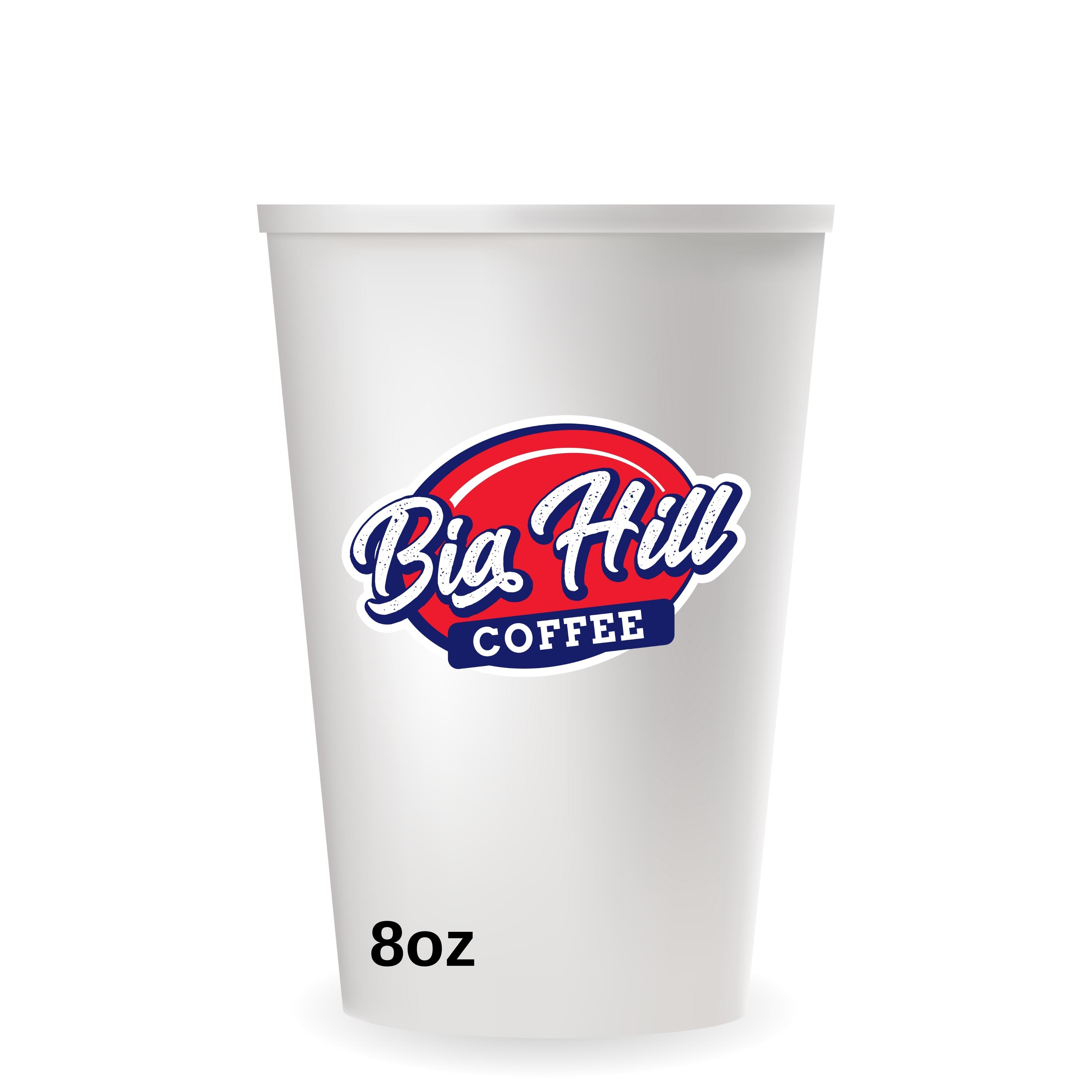 Kocatepe Karton Bardak 8 Oz (1000 Adet)-Big Hill