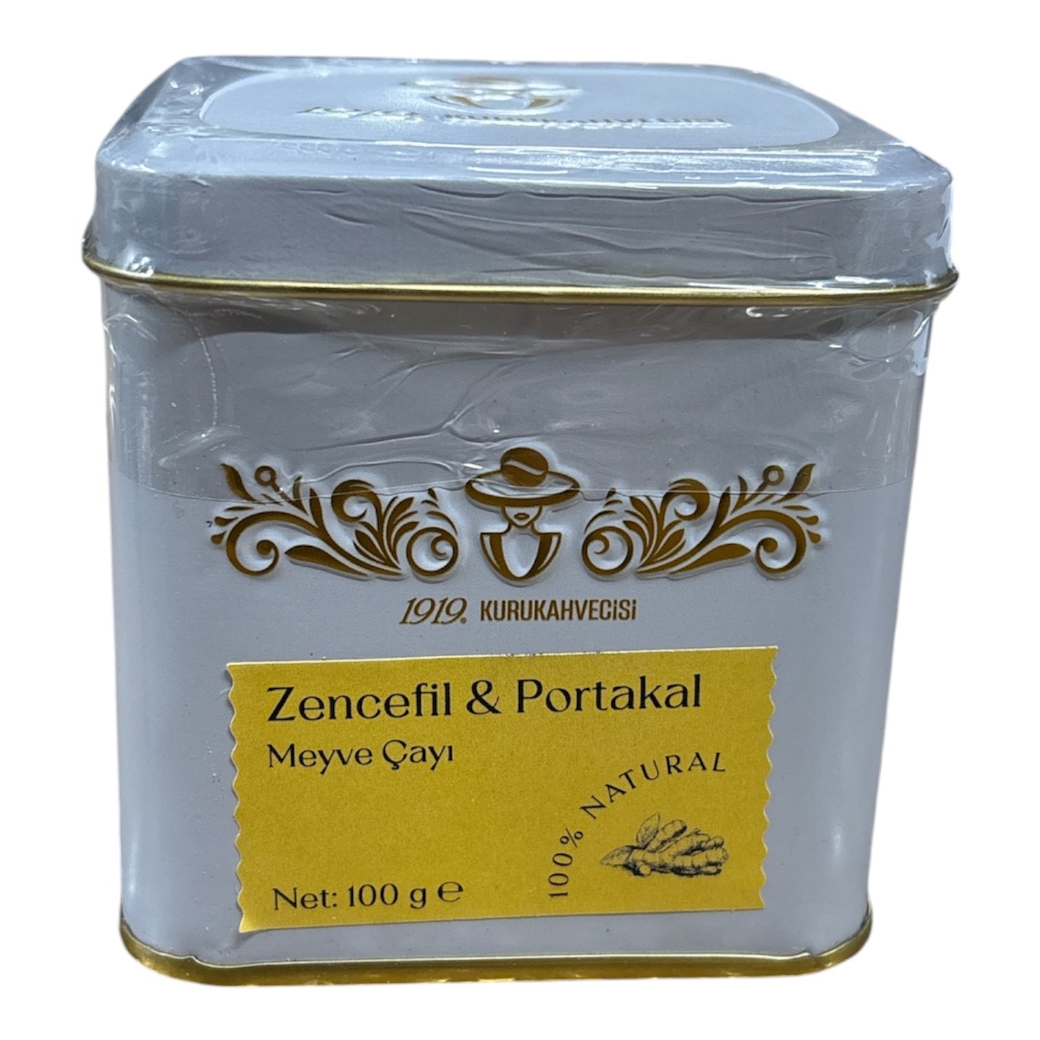 NTR ZENCEFİL PORTAKAL 100 GR METAL KUTU