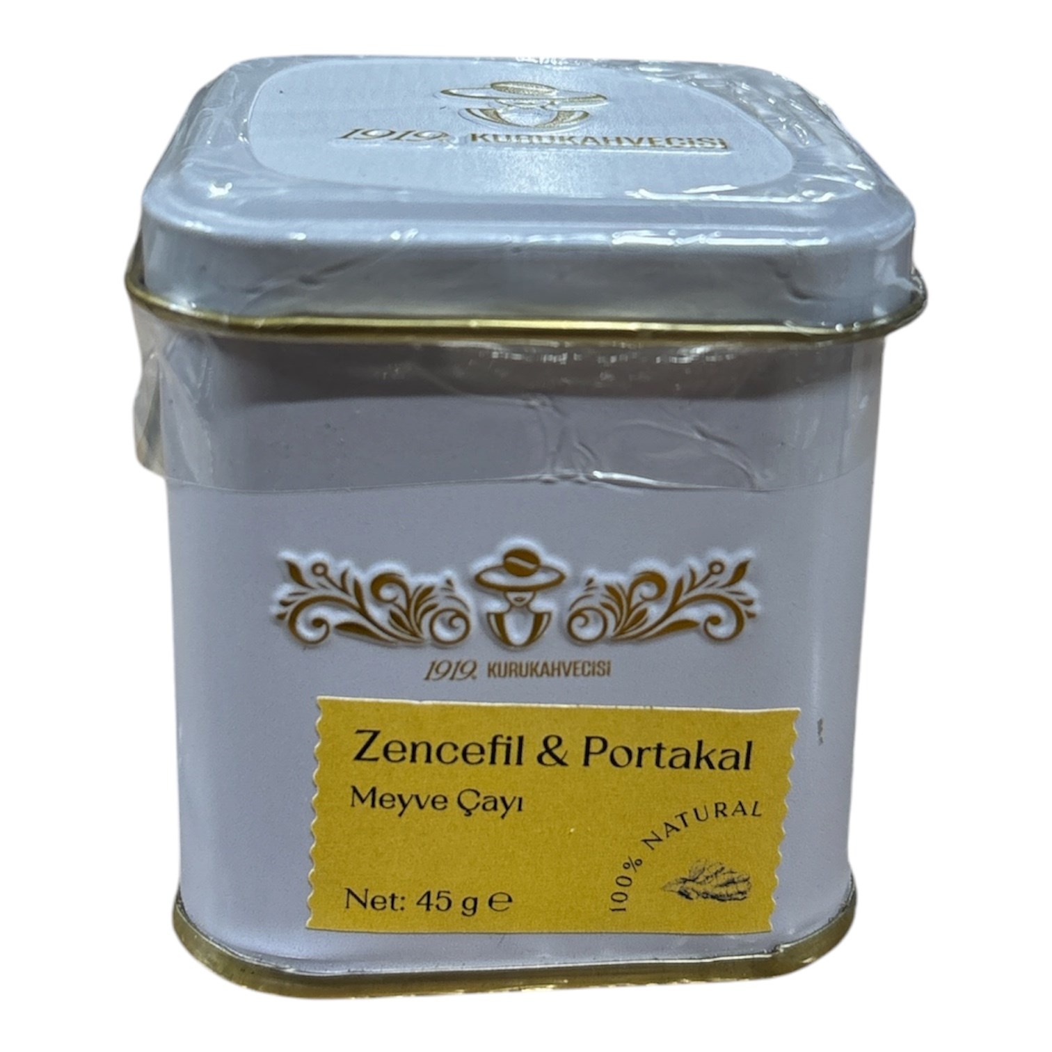 NTR ZENCEFİL PORTAKAL 45 GR METAL KUTU