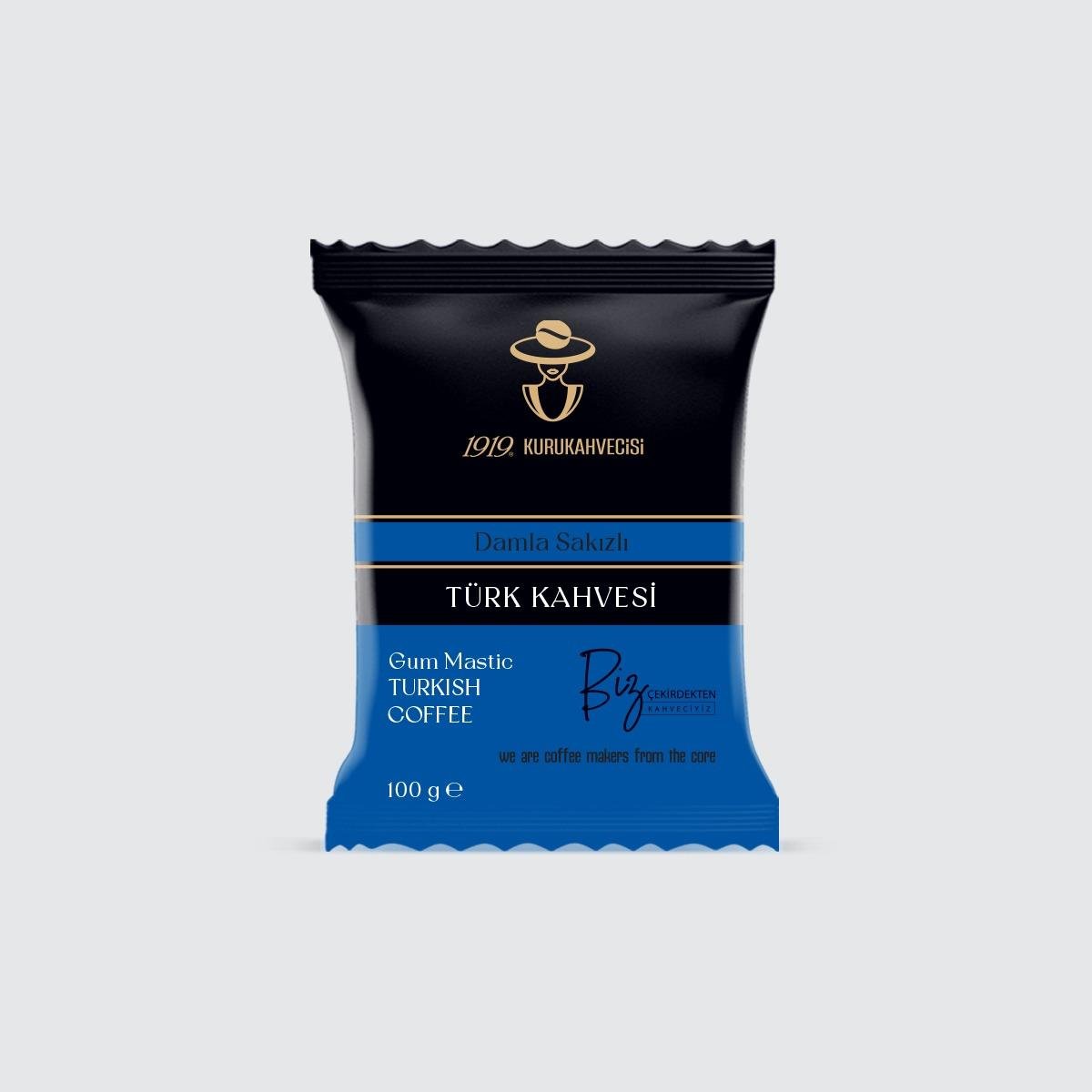 Türk Kahvesi Damla Sakızlı 100 Gr * 12 Adet