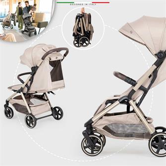 Elele Cabina Kabin Tipi Bebek Arabası Bej