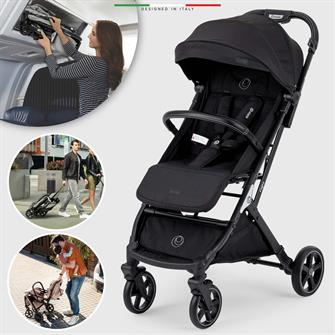 Elele Flight 2  Kabin Tipi Bebek Arabası Siyah