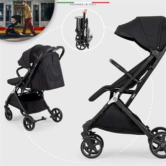 Elele Flight 2  Kabin Tipi Bebek Arabası Siyah
