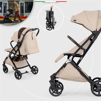 Elele Flight 2  Kabin Tipi Bebek Arabası Bej