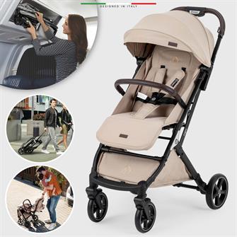 Elele Flight 2  Kabin Tipi Bebek Arabası Bej