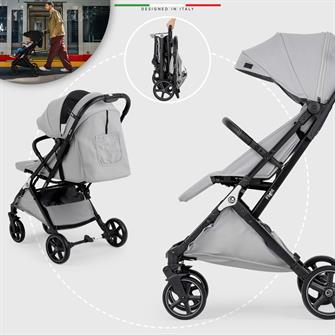 Elele Flight 2  Kabin Tipi Bebek Arabası Gri