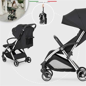 Elele Nuvola Kabin Tipi Bebek Arabası Siyah
