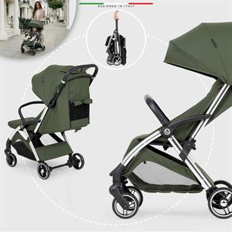 Elele Nuvola Kabin Tipi Bebek Arabası Yeşil