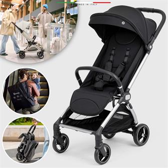 Elele Pilota Premium Kabin Tipi Bebek Arabası Siyah