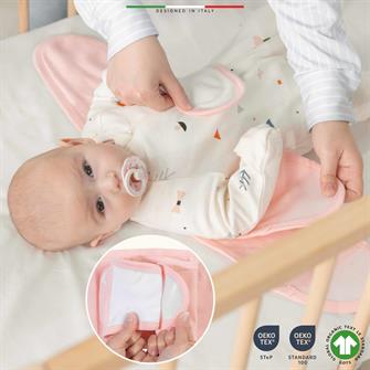 EleleLife Bebek Kundak Kemer Yenidoğan Ekru Riccio