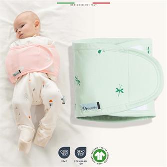 EleleLife Bebek Kundak Kemer Yenidoğan Yeşil Sanno