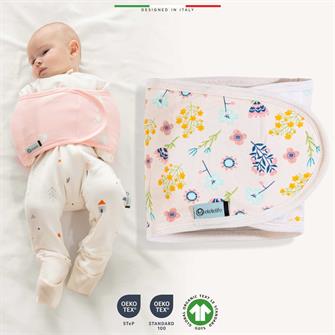 EleleLife Bebek Kundak Kemer Yenidoğan Pudra Flor