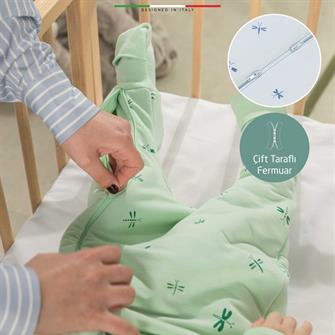 EleleLife Dolgulu Çoçuk/Bebek Uyku Tulumu 2.7 Tog Ekru Riccio